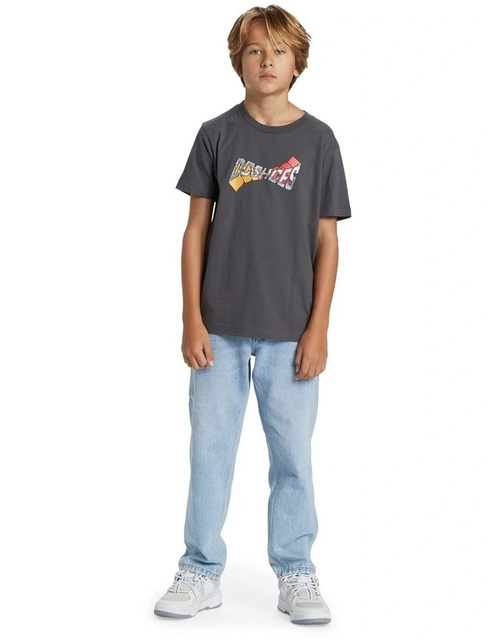 Warped T-shirt in Black image 5