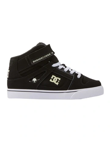 Pure EV High-Top Leather Shoes in Blue