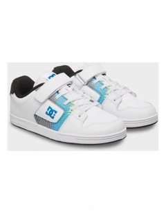 Manteca 4 V Shoes in White/Blue