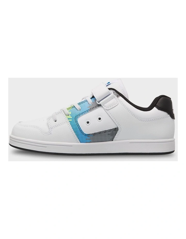 Manteca 4 V Shoes in White/Blue image 3
