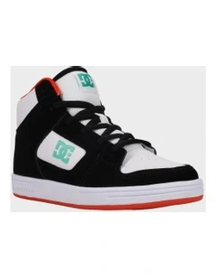 Manteca 4 Hi Shoes in Black/Green/Orange