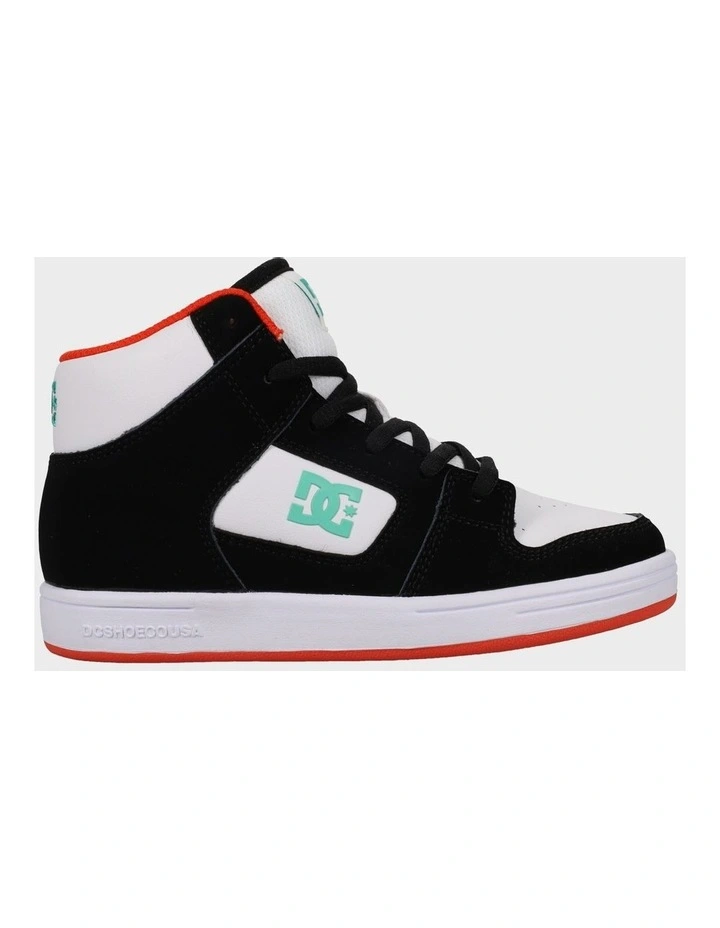 Manteca 4 Hi Shoes in Black/Green/Orange image 2