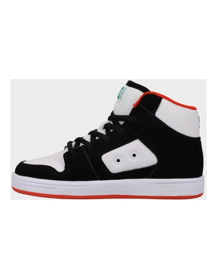 Manteca 4 Hi Shoes in Black/Green/Orange image 3
