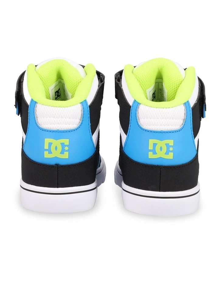 Pure High-Top EV High-Top Leather Shoes in Black image 4