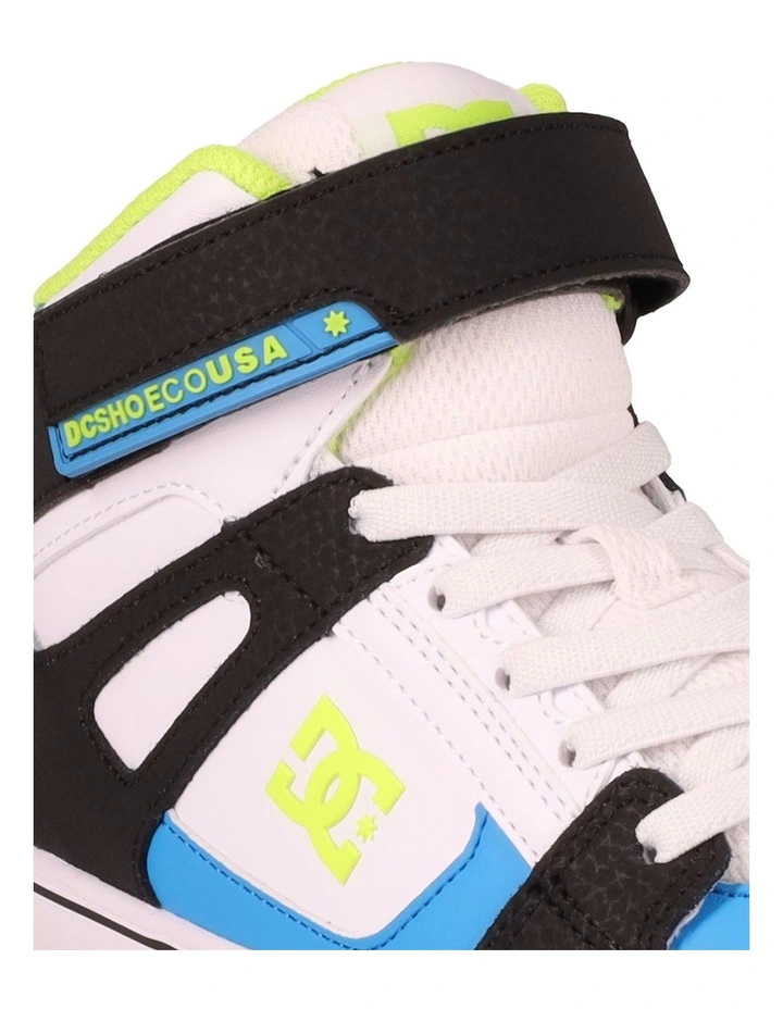 Pure High-Top EV High-Top Leather Shoes in Black image 7