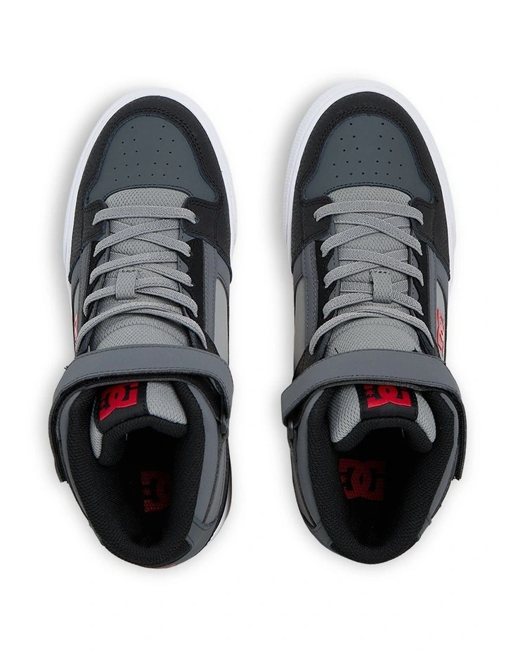 Pure High-Top EV High-Top Leather Shoes in Grey image 3