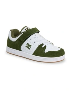 Manteca 4 V Leather Shoes in Green