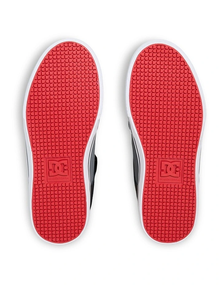 Pure High-Top EV Shoes (4-16 Years) in Black/Grey/Red image 4