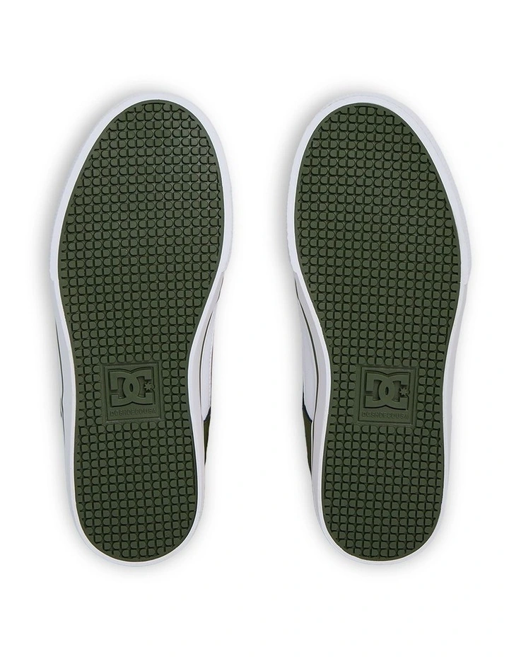Pure High-Top EV Shoes (4-16 Years) in Olive/White image 4