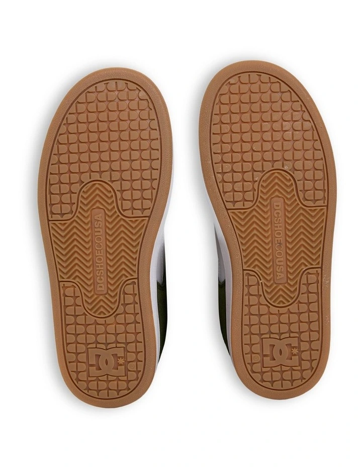 Boys 4-16 Manteca 4 V Skate Shoes In Olive/White/Gum image 4