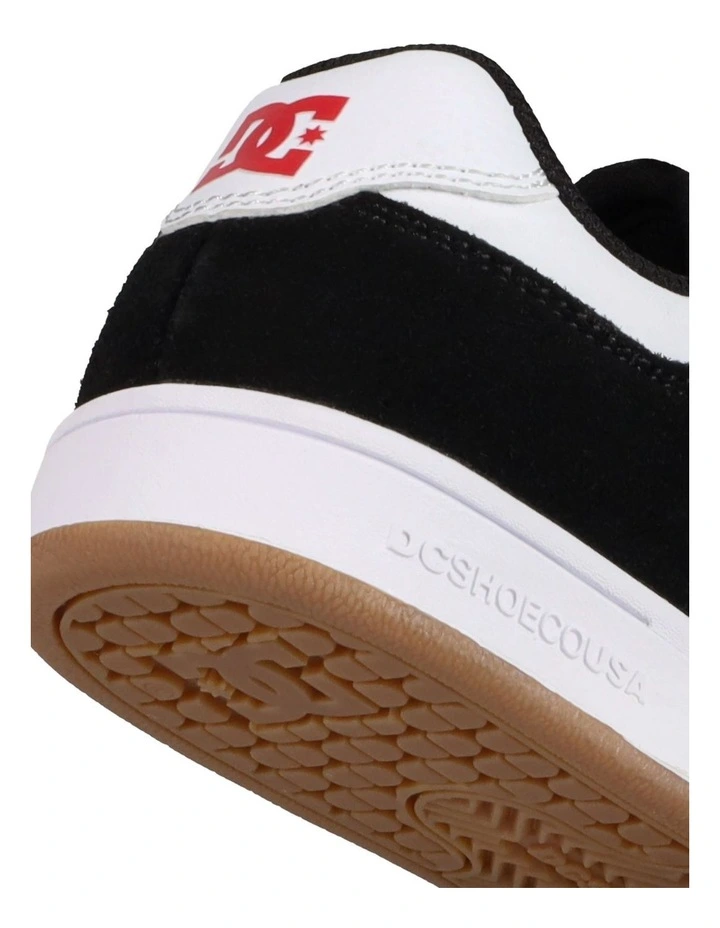 Boys 4-16 Manteca 4 V Skate Shoes in Black/White/Red image 5