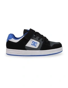 Boys 4-16 Manteca 4 V Skate Shoes in Black/Grey/Blue