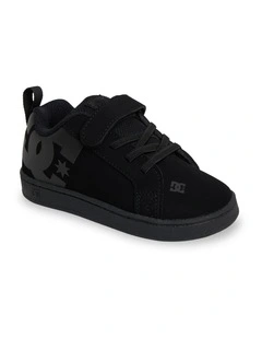 Toddler Court Graffik V Sneakers in Black