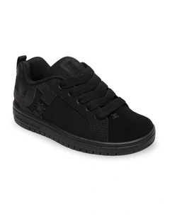 Boys 4-16 Court Graffik Skate Shoes In Black