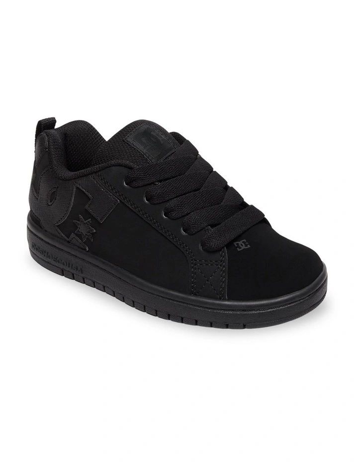 Boys 4-16 Court Graffik Skate Shoes In Black image 1