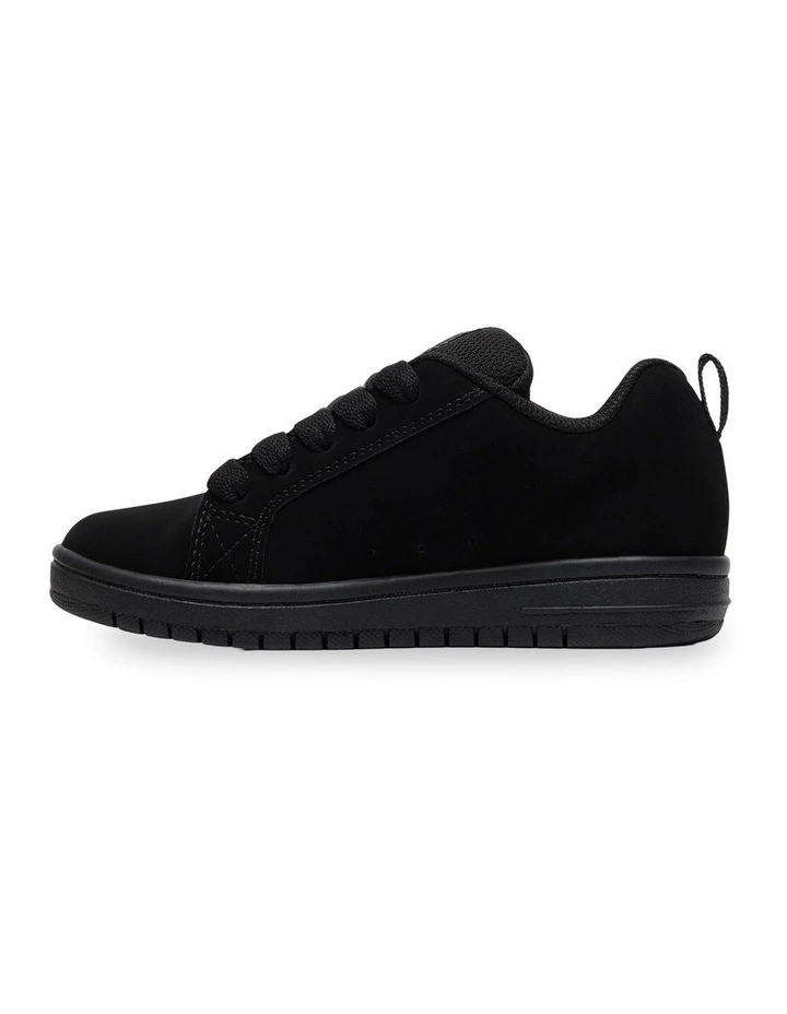 Boys 4-16 Court Graffik Skate Shoes In Black image 2