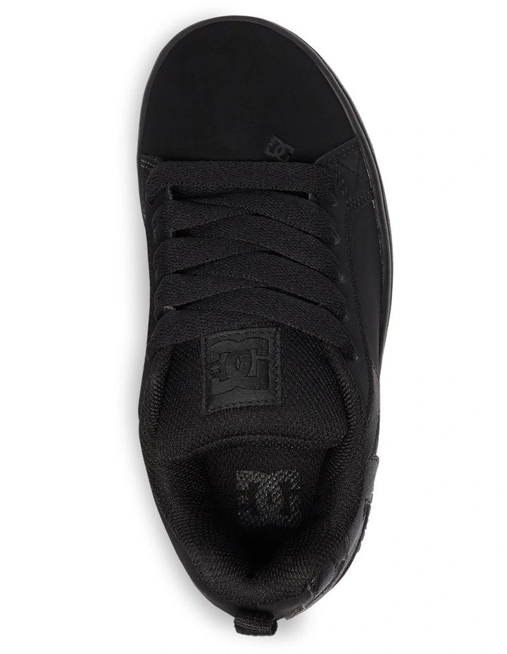 Boys 4-16 Court Graffik Skate Shoes In Black image 5