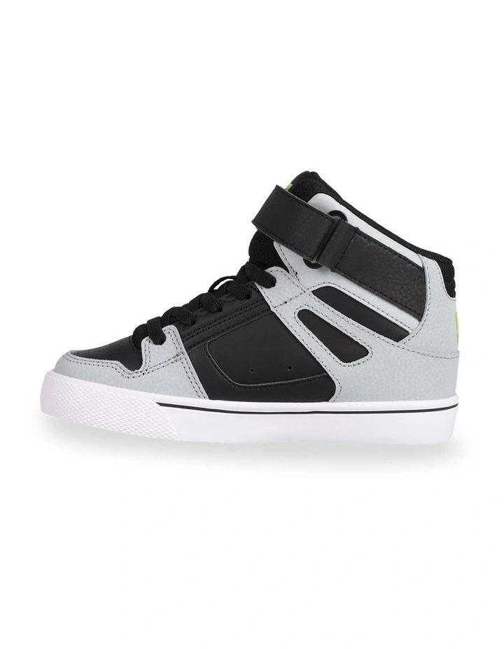 Boys 4-16 Pure High-Top EV Shoes In Grey image 2