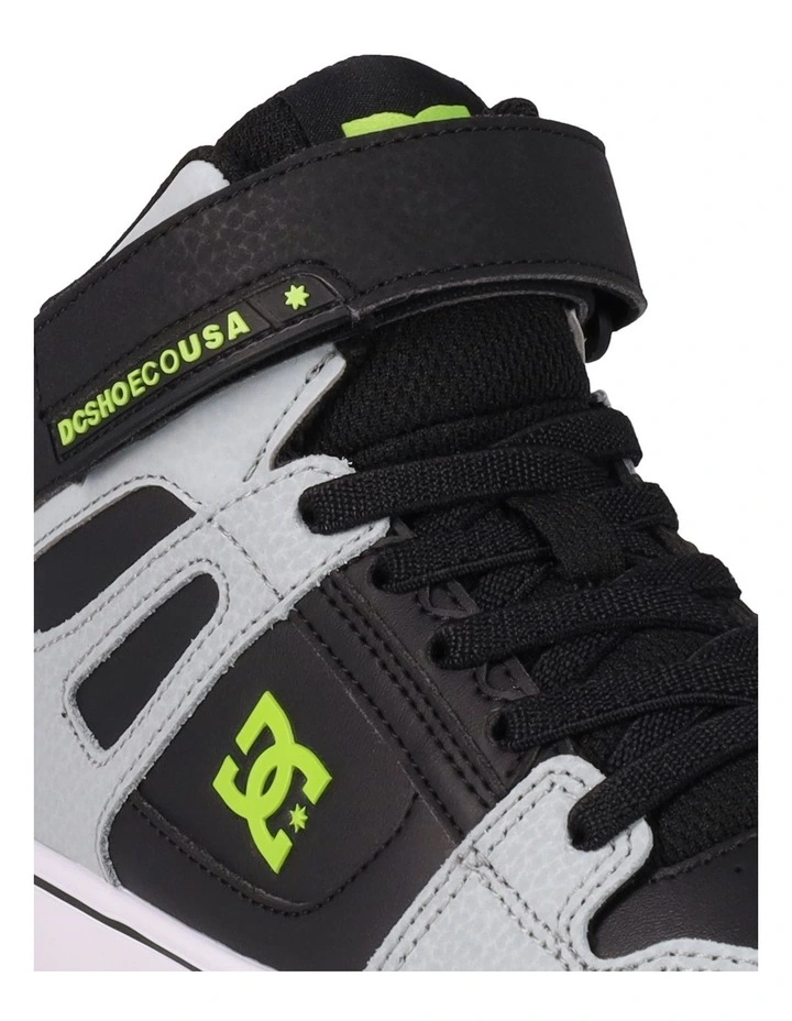 Boys 4-16 Pure High-Top EV Shoes In Grey image 6