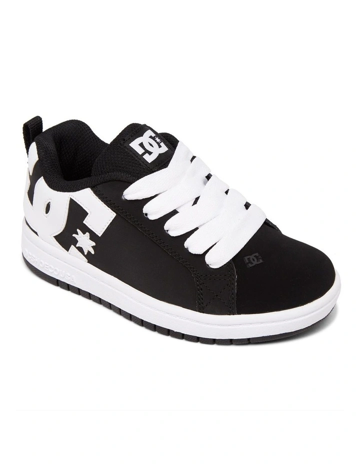 Court Graffik Shoes in Black image 1
