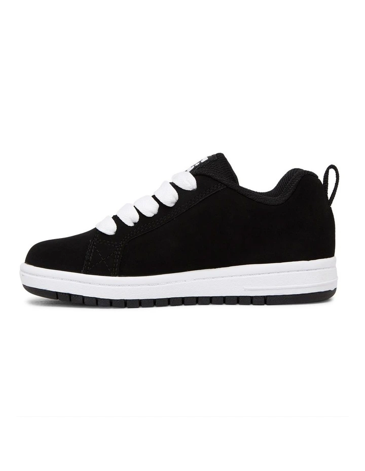 Court Graffik Shoes in Black image 3