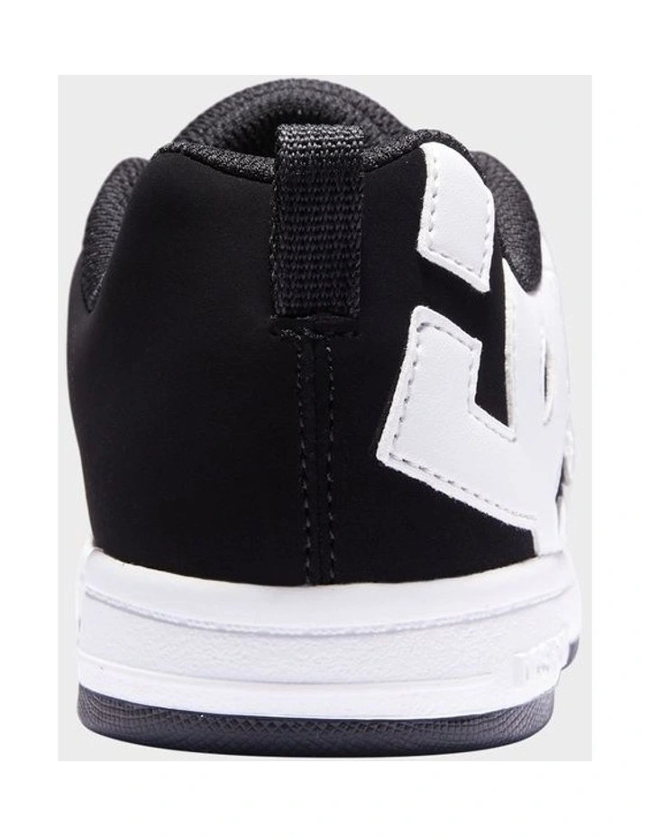 Court Graffik Shoes in Black image 4