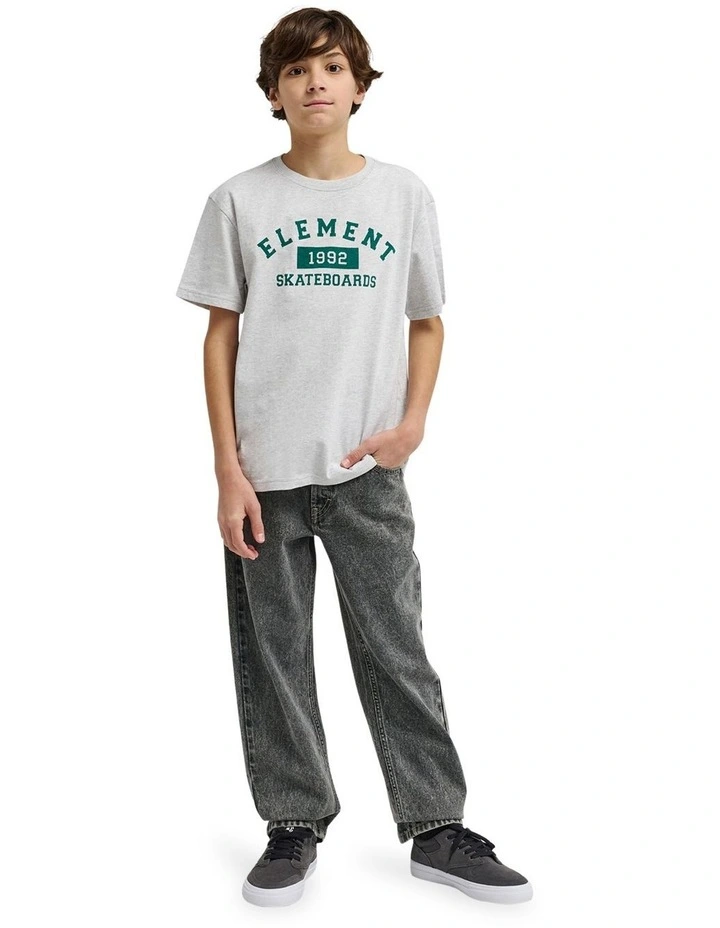 Home Team Y Short Sleeve T-Shirt  in Grey image 3