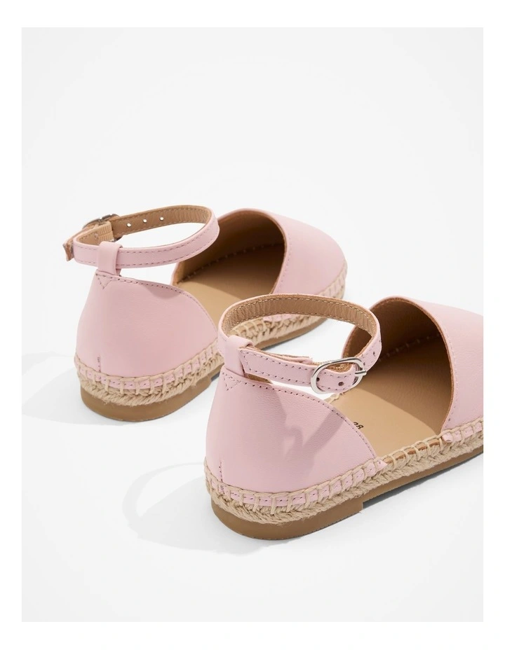 Espadrille in Pale Pink image 3