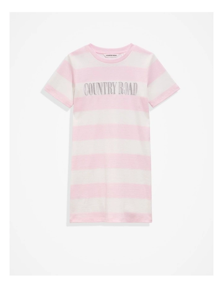 Country Road Recycled Polyester Blend Heritage T-Shirt Dress in