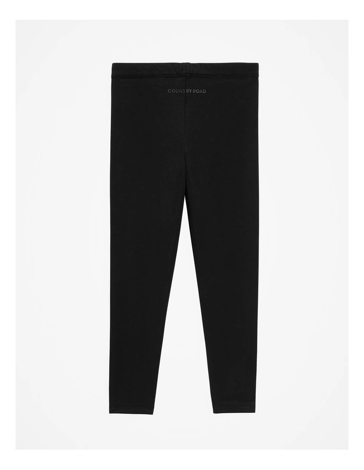 Cotton Jersey Legging in Black image 5