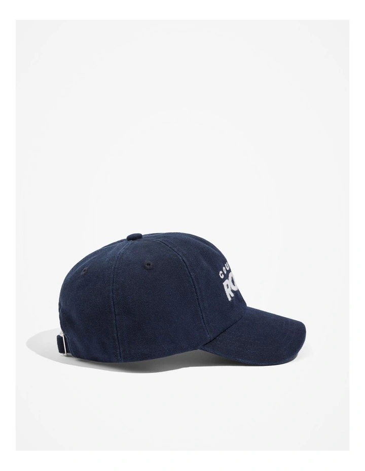 Australian Cotton Logo Cap in Navy image 3
