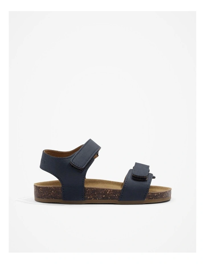 Two Strap Sandal in Navy image 2