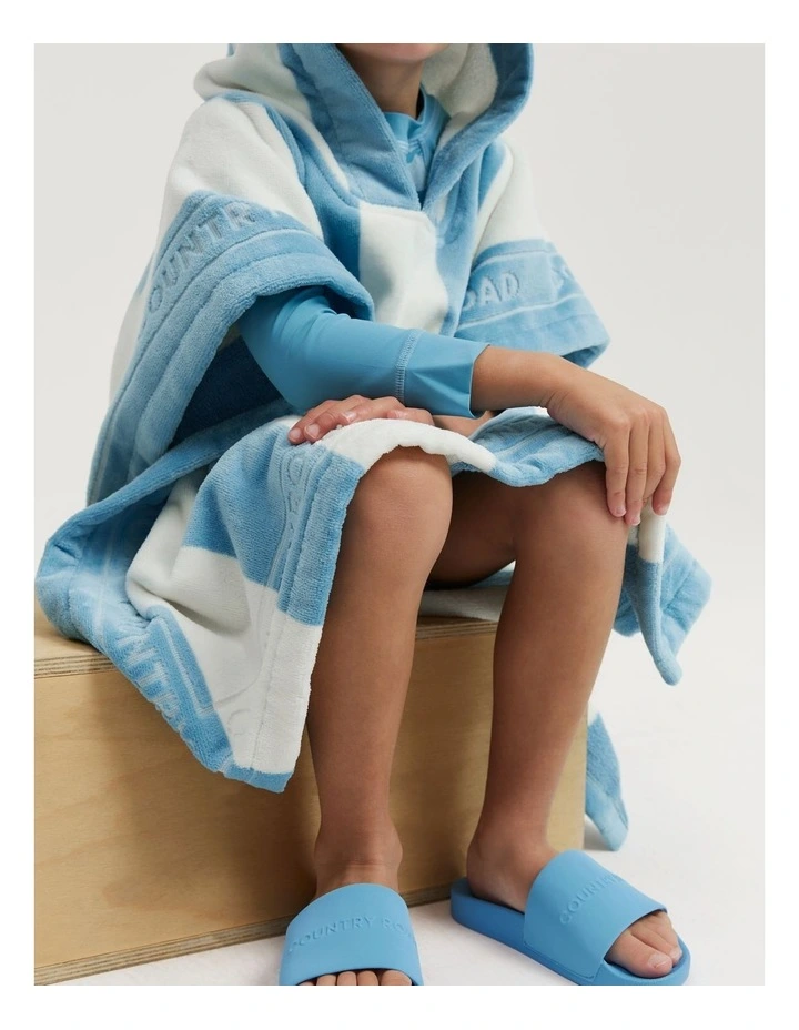 Logo Pool Slide in Airforce Blue image 2