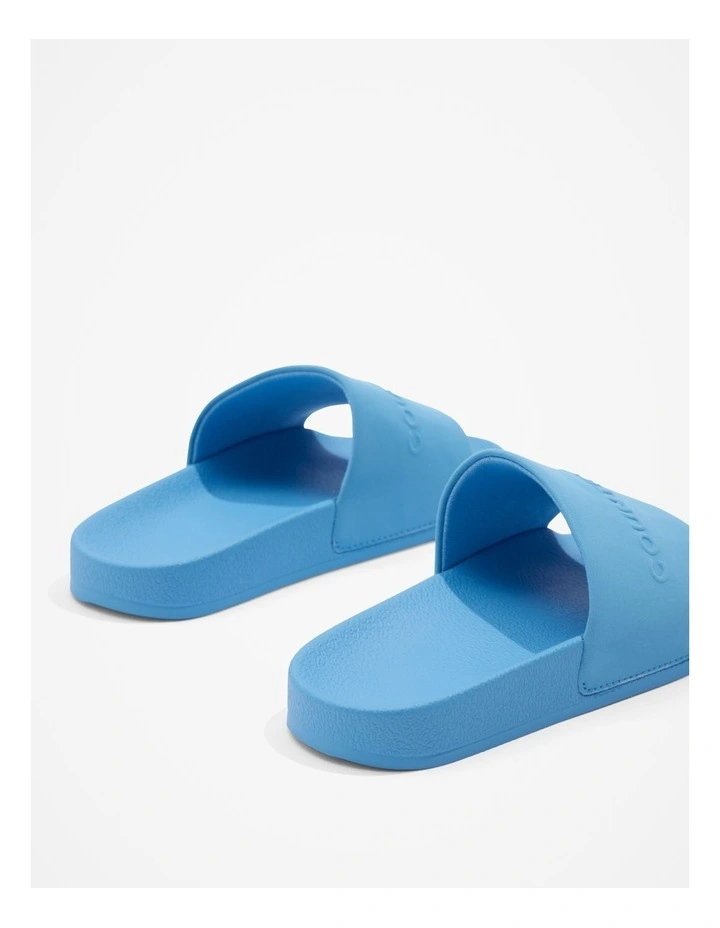 Logo Pool Slide in Airforce Blue image 4