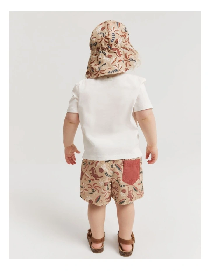 Country Road Logo T-Shirt in Marshmallow image 3