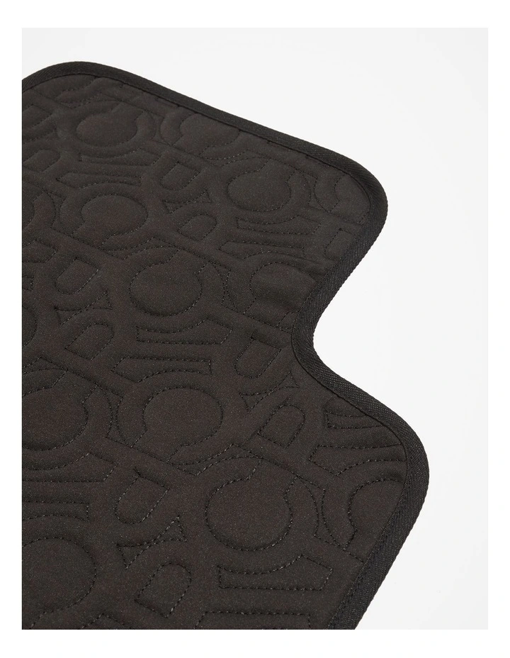 Unisex Logo Change Mat in Black image 2