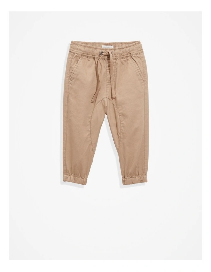 Woven Pant in Sandstone image 1