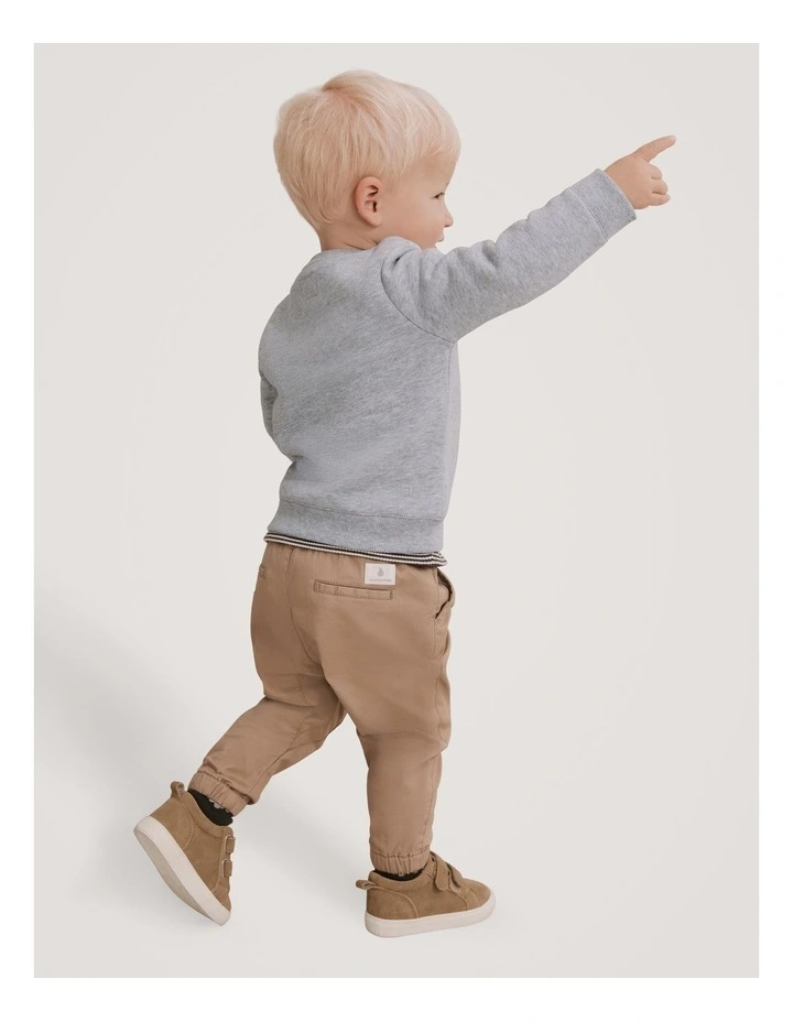 Woven Pant in Sandstone image 2