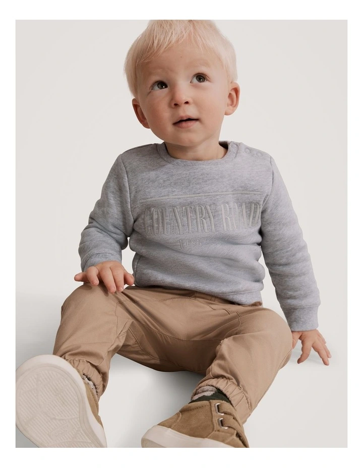 Woven Pant in Sandstone image 3