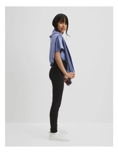 Teen Logo Legging in Black