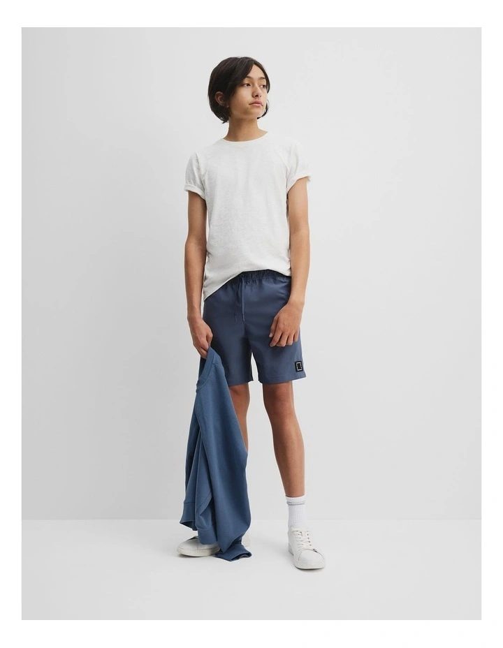 Teen Sport Short in Steel Blue image 1