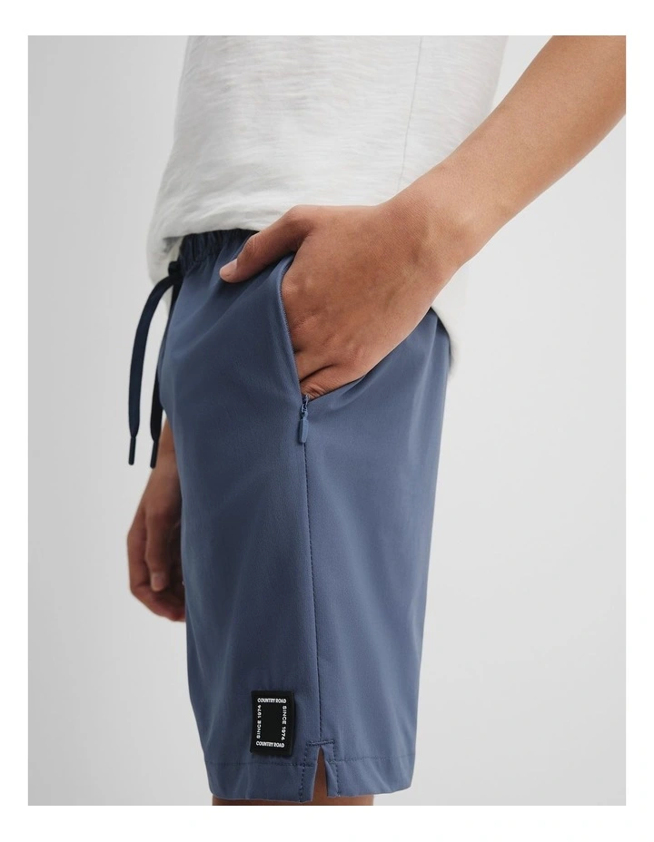 Teen Sport Short in Steel Blue image 3