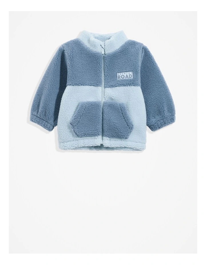 Sherpa Sweat in Multi Blue image 1