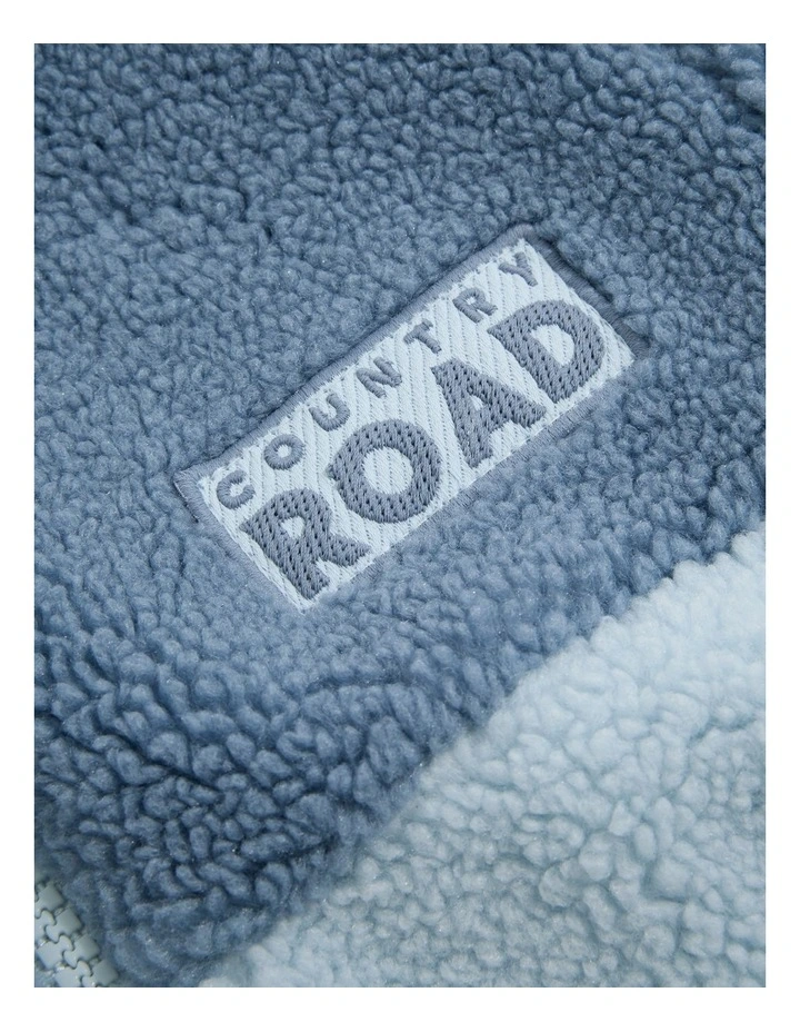 Sherpa Sweat in Multi Blue image 2