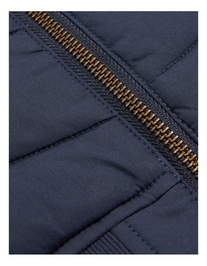 Nylon Vest in Navy image 5