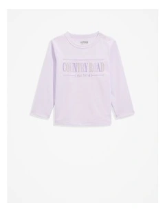 Heritage T-shirt in Lilac Multi