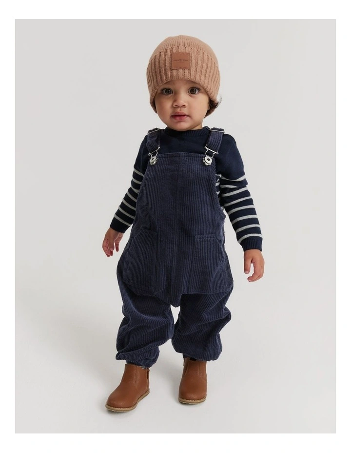 Cord Overall in Navy image 1