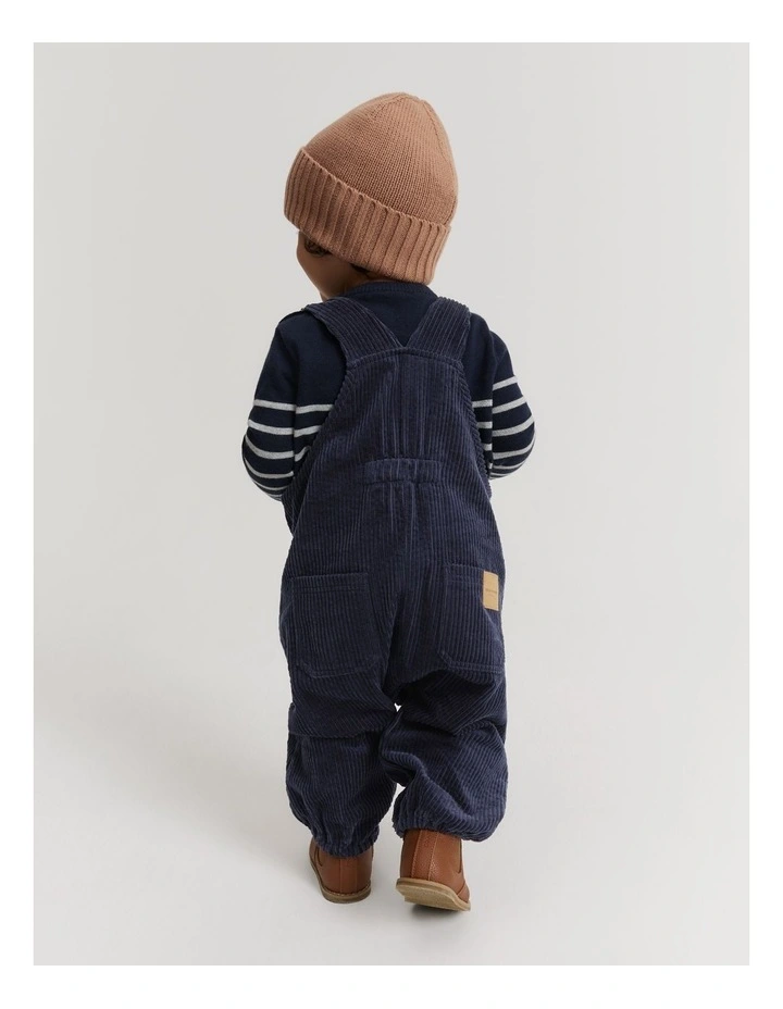 Cord Overall in Navy image 3