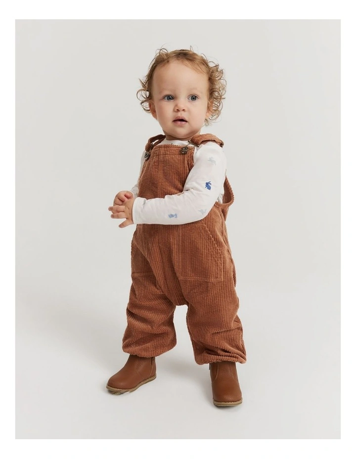 Cord Overall in Faded Terracotta image 1