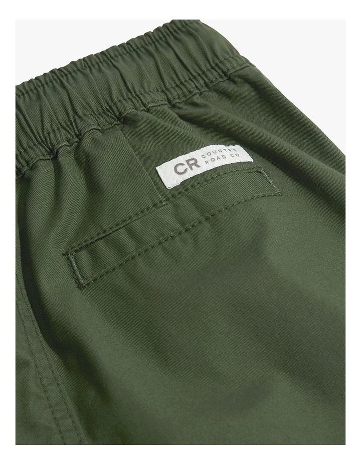 Organically Grown Cotton Cargo Pant in Kale image 2